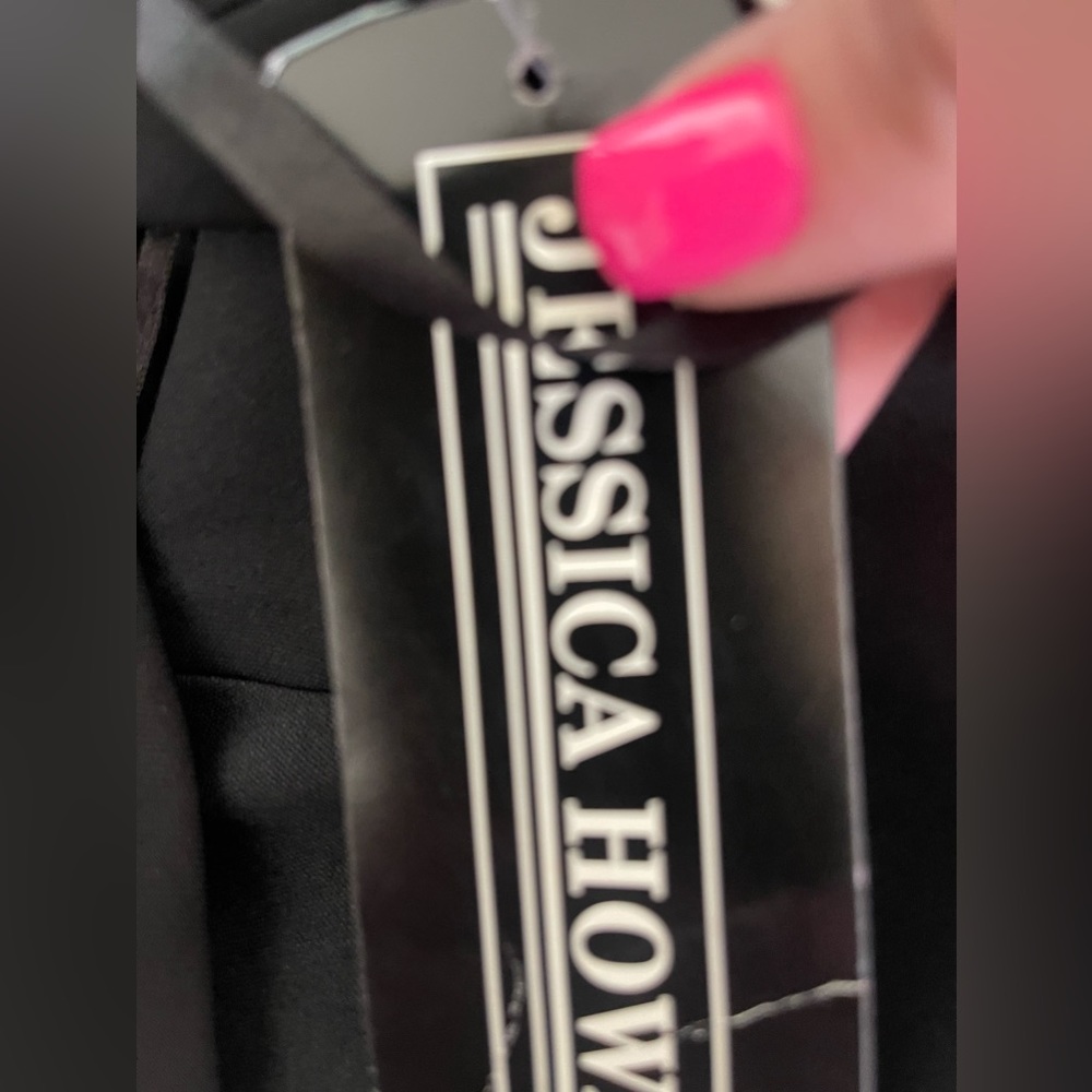NWT Jessica Howard dress size 10 embellished‎ black long dress PERFECT 🖤🖤 - Picture 5 of 5